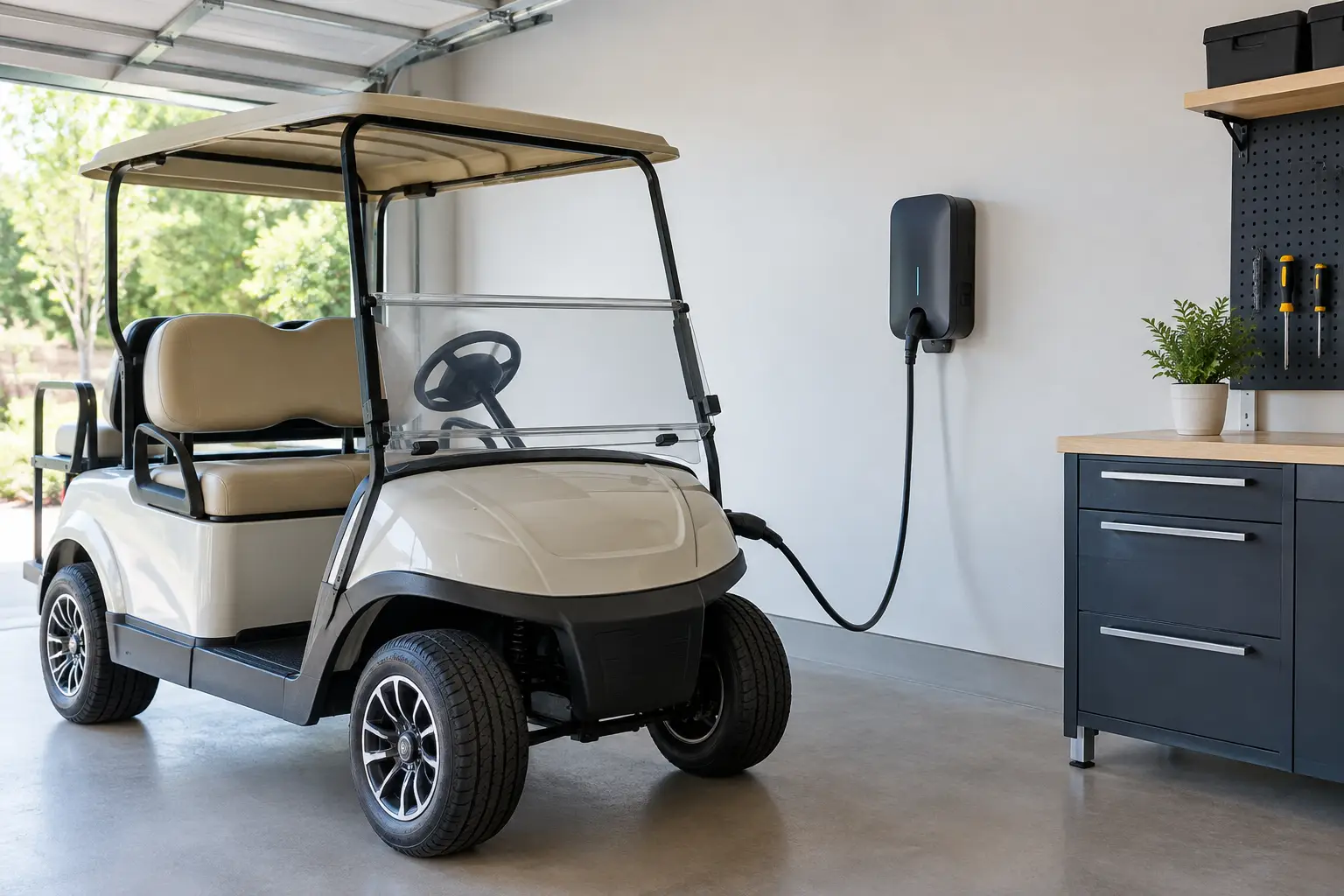 Cart Charging Setup: What Your Garage Needs