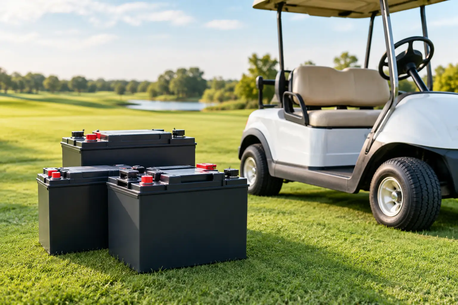 Cart Batteries for Better Golf Cart Range and Life
