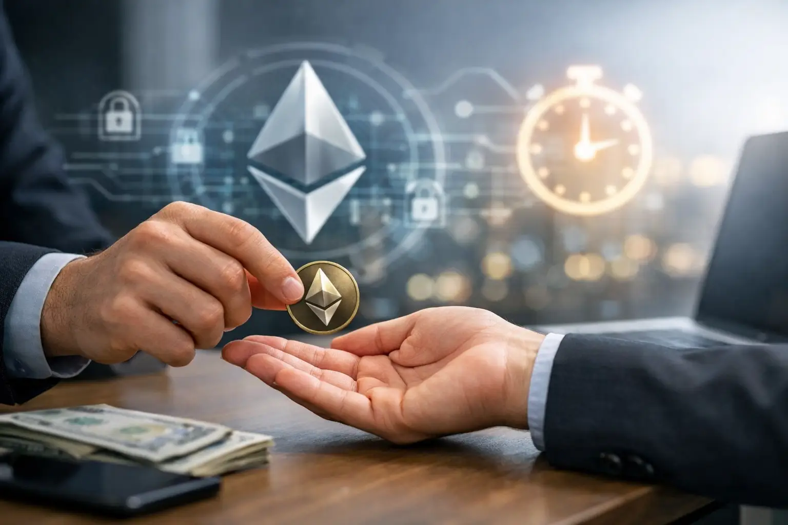 Cuándo se libera el pago en una venta con ETH