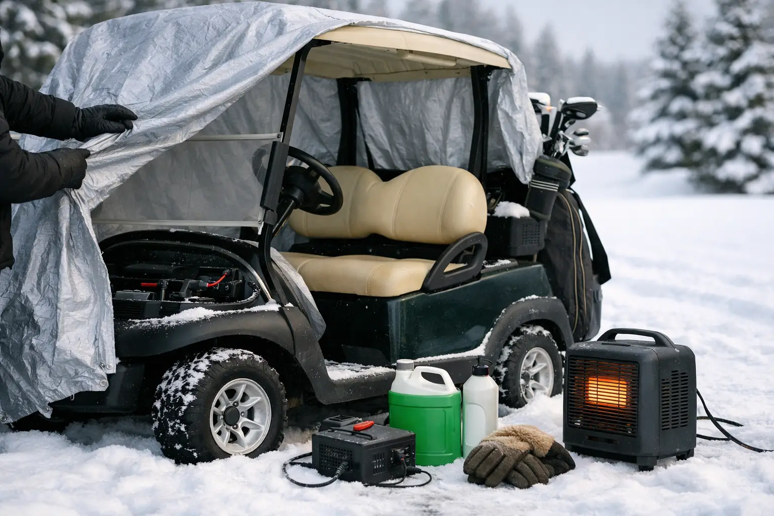 How to Winterize Golf Cart the Right Way