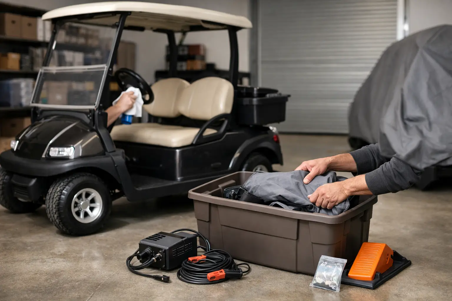 How to Prepare a Cart for Storage in 8 Steps