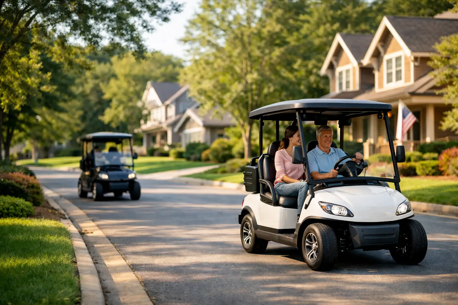 Electric Golf Carts for Neighborhoods