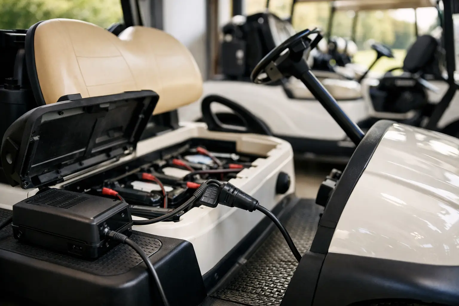 How to Charge Golf Cart Batteries Right