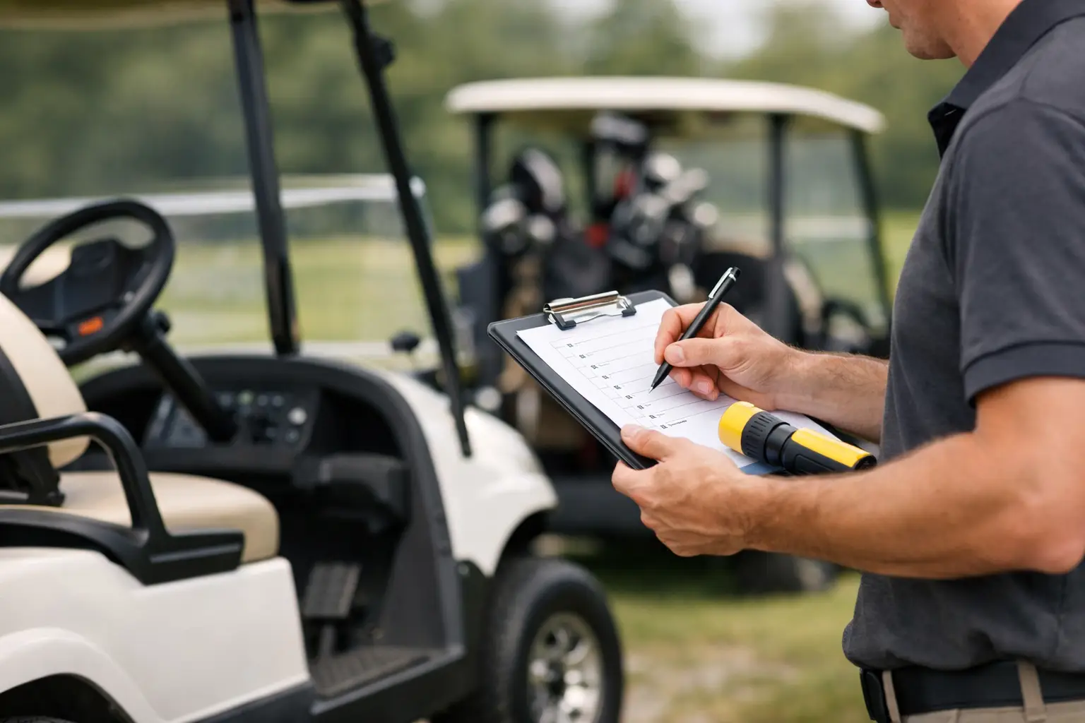 Golf Cart Safety Inspection Checklist