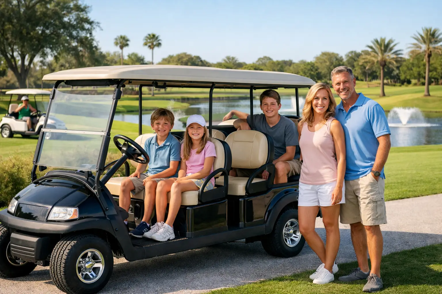What Golf Cart Size Do Families Need Today?