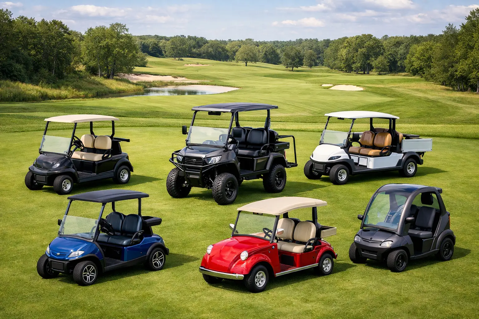 7 Types of Electric Golf Carts to Know