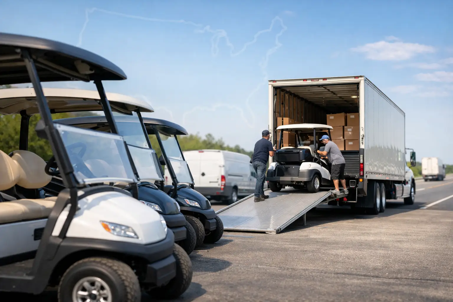 Electric Golf Cart Delivery Nationwide Made Easy