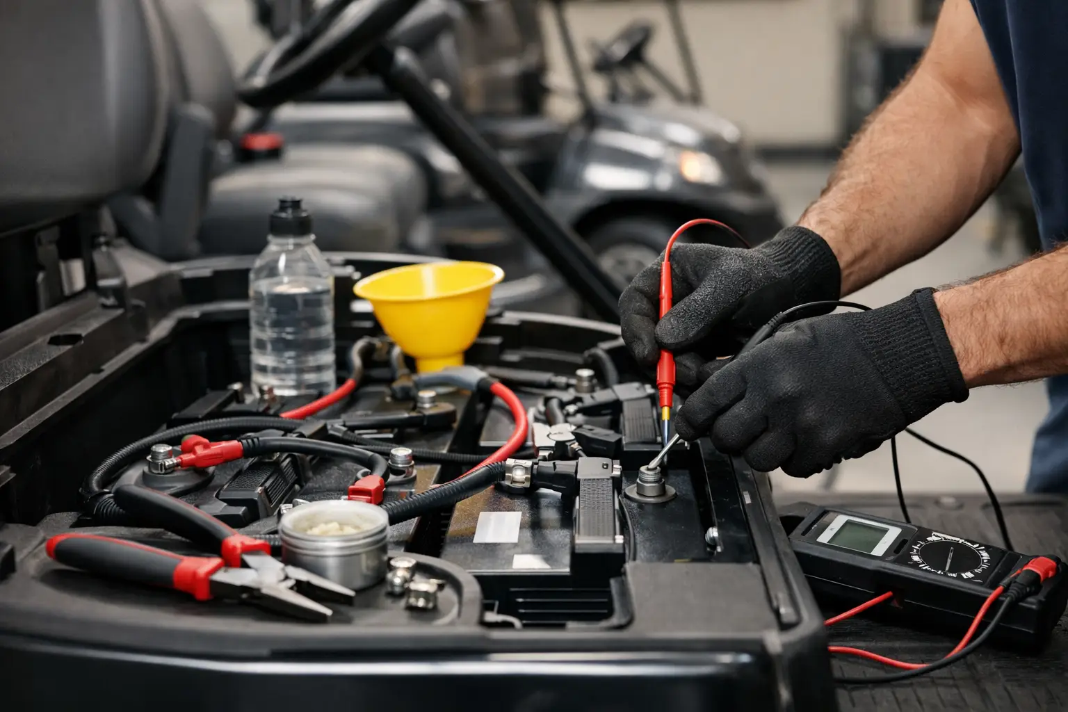 How to Maintain Cart Batteries