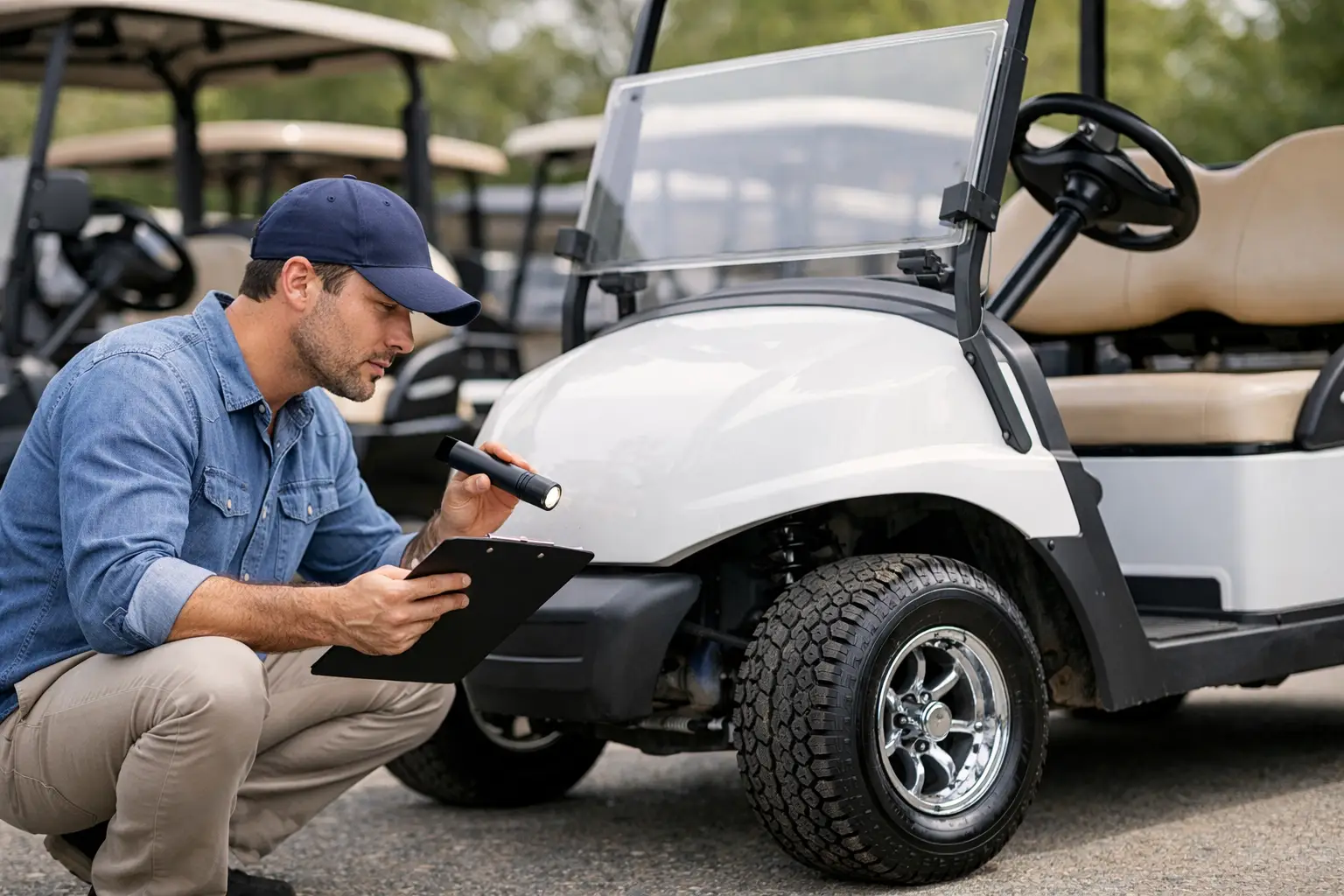 How to Inspect Used Golf Cart Before Buying