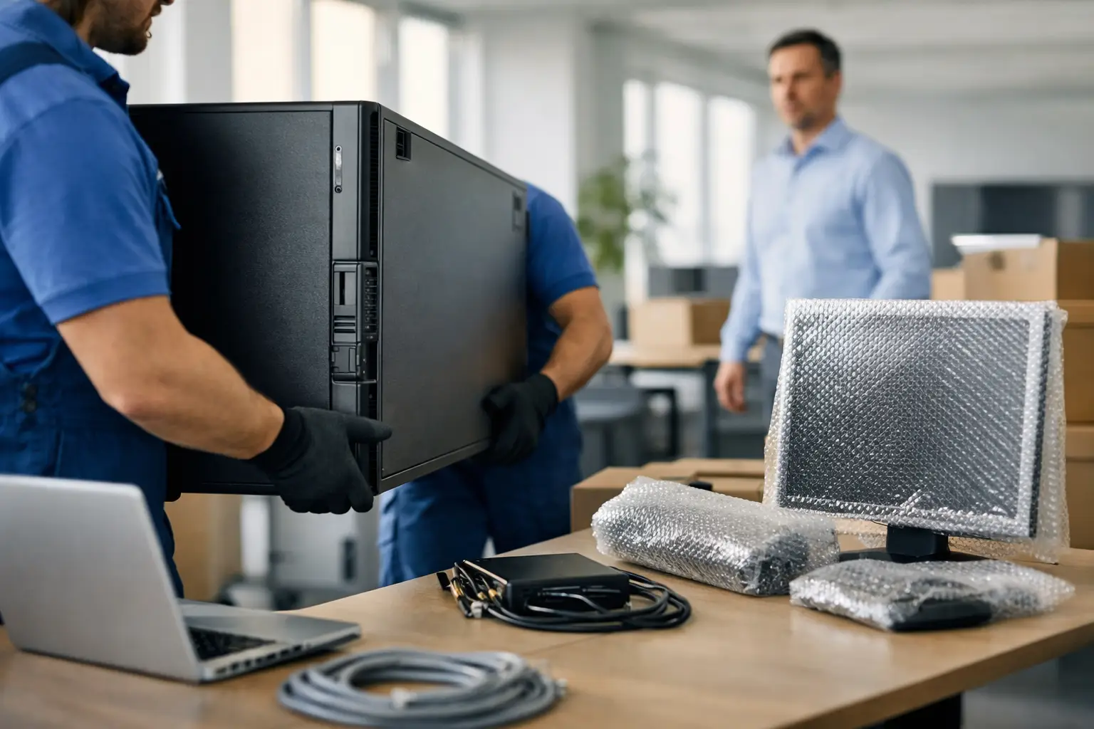 Sprievodca bezpečným presunom techniky pre firmy