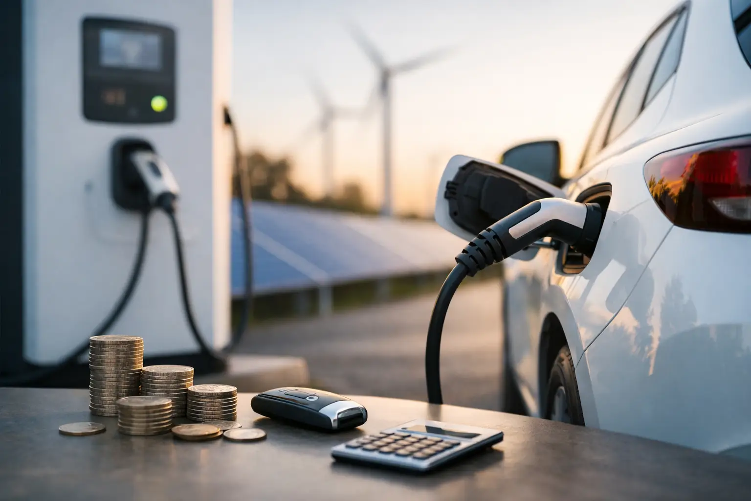 Exemplo de economia com carro elétrico real