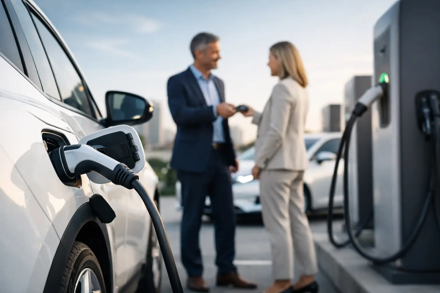 O futuro do aluguel de carros elétricos