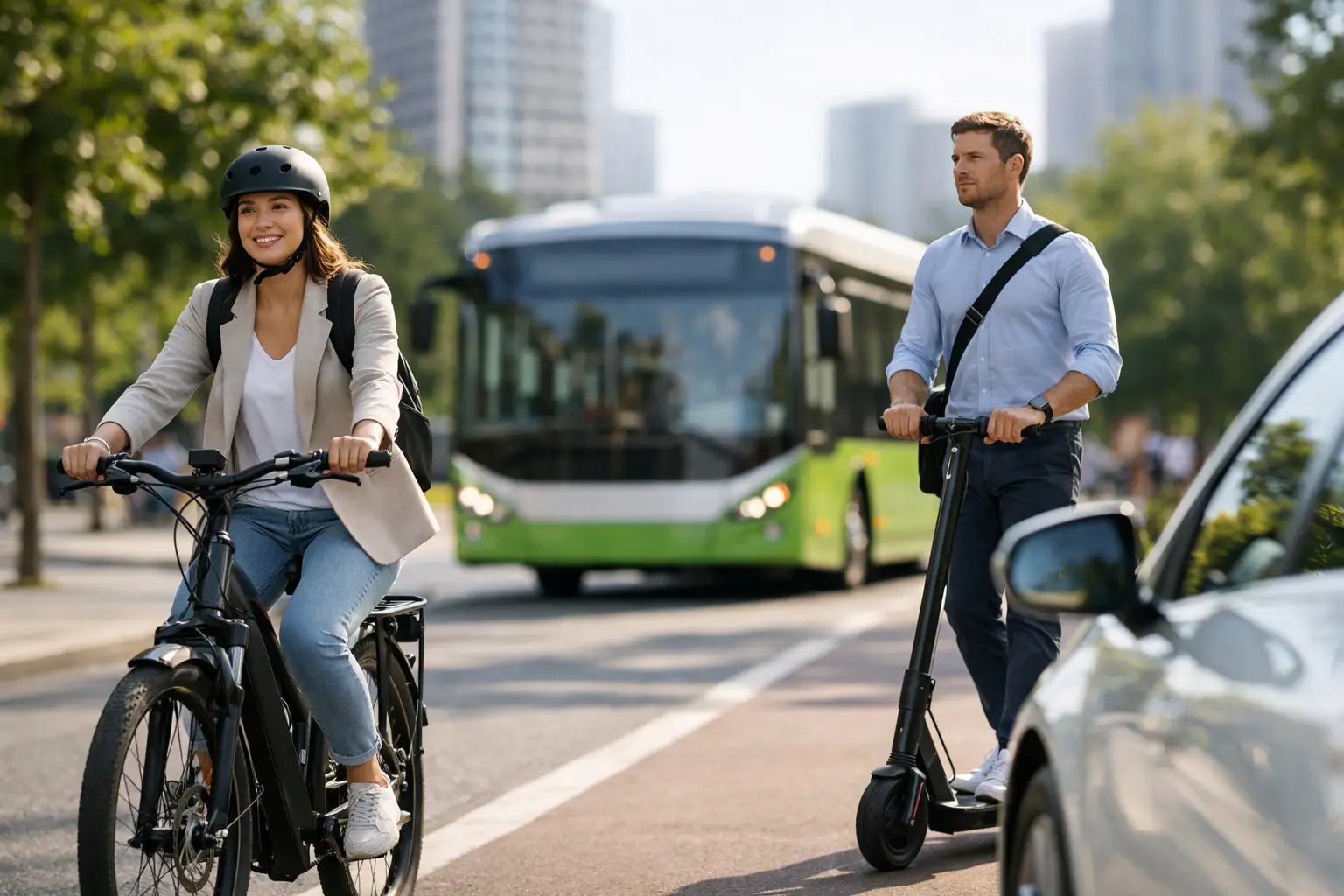 Transporte sustentável no dia a dia funciona?