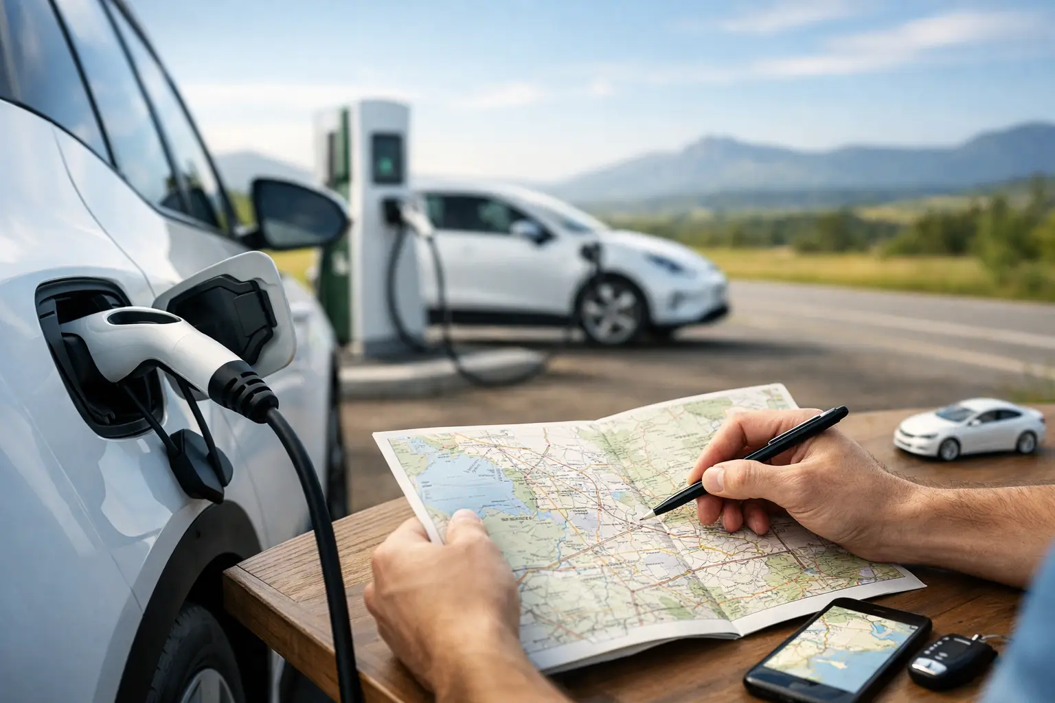 Como planejar deslocamentos com carro elétrico