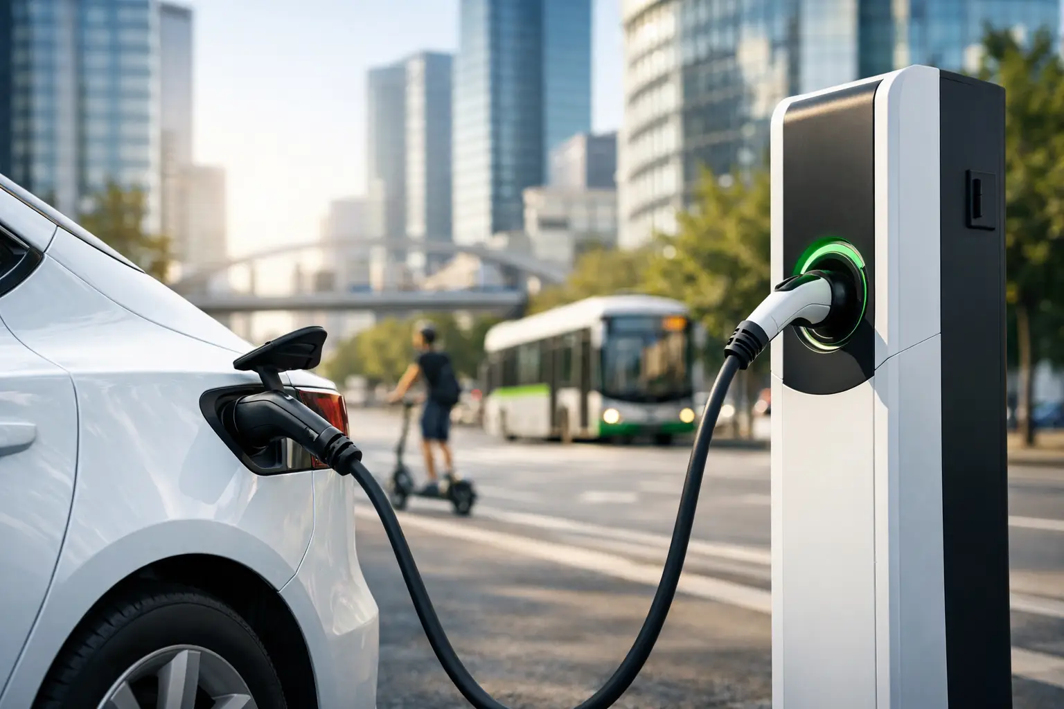 Guia de autonomia para trajetos urbanos elétricos