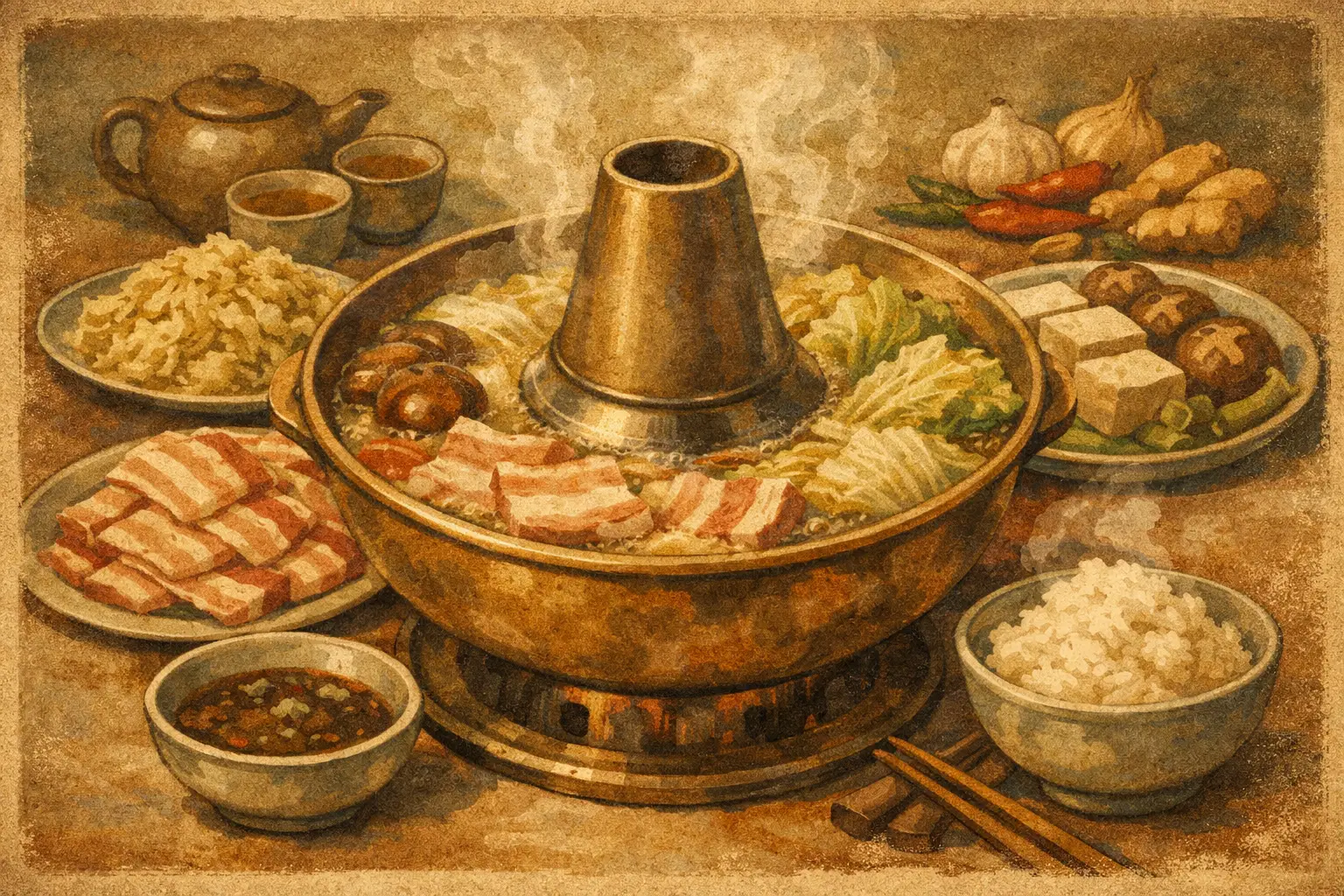 酸菜白肉鍋哪家好吃？先看湯底就知道