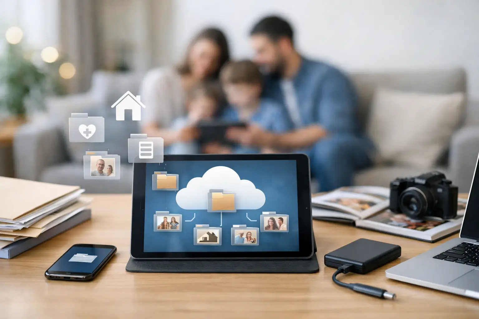 Så organiserar du familjens dokument digitalt