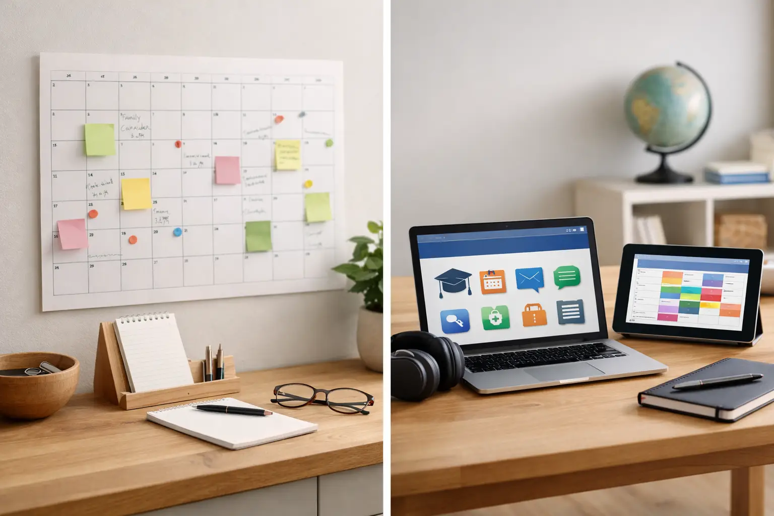 Familjekalender vs skolplattform - vad skiljer?