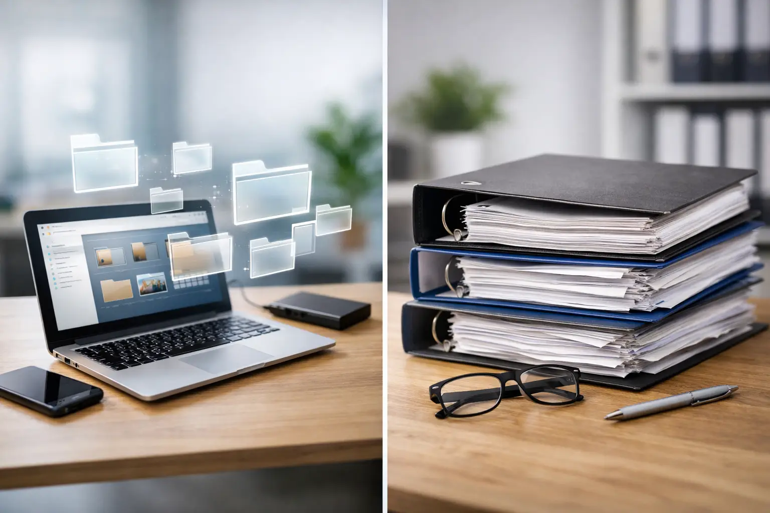 Digitalt arkiv vs pärmar - vad fungerar bäst?