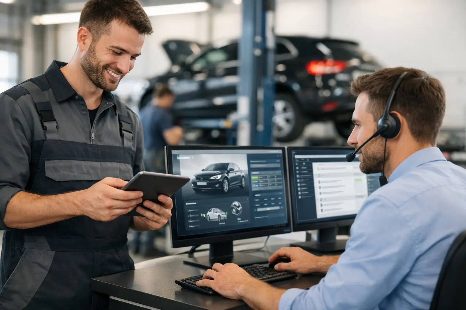 Werkstattkommunikation digital verbessern