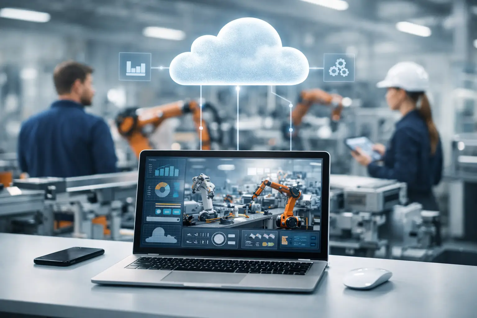 Einführung in cloudbasierte Fertigungssteuerung