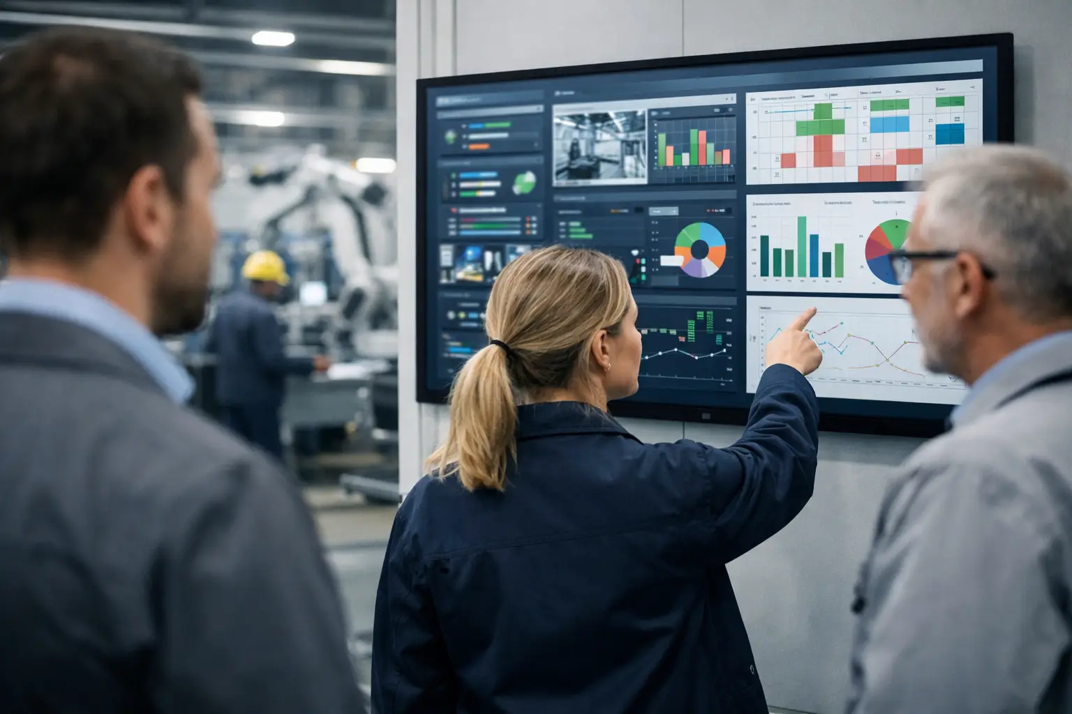 7 Vorteile digitaler Plantafeln in der Fertigung