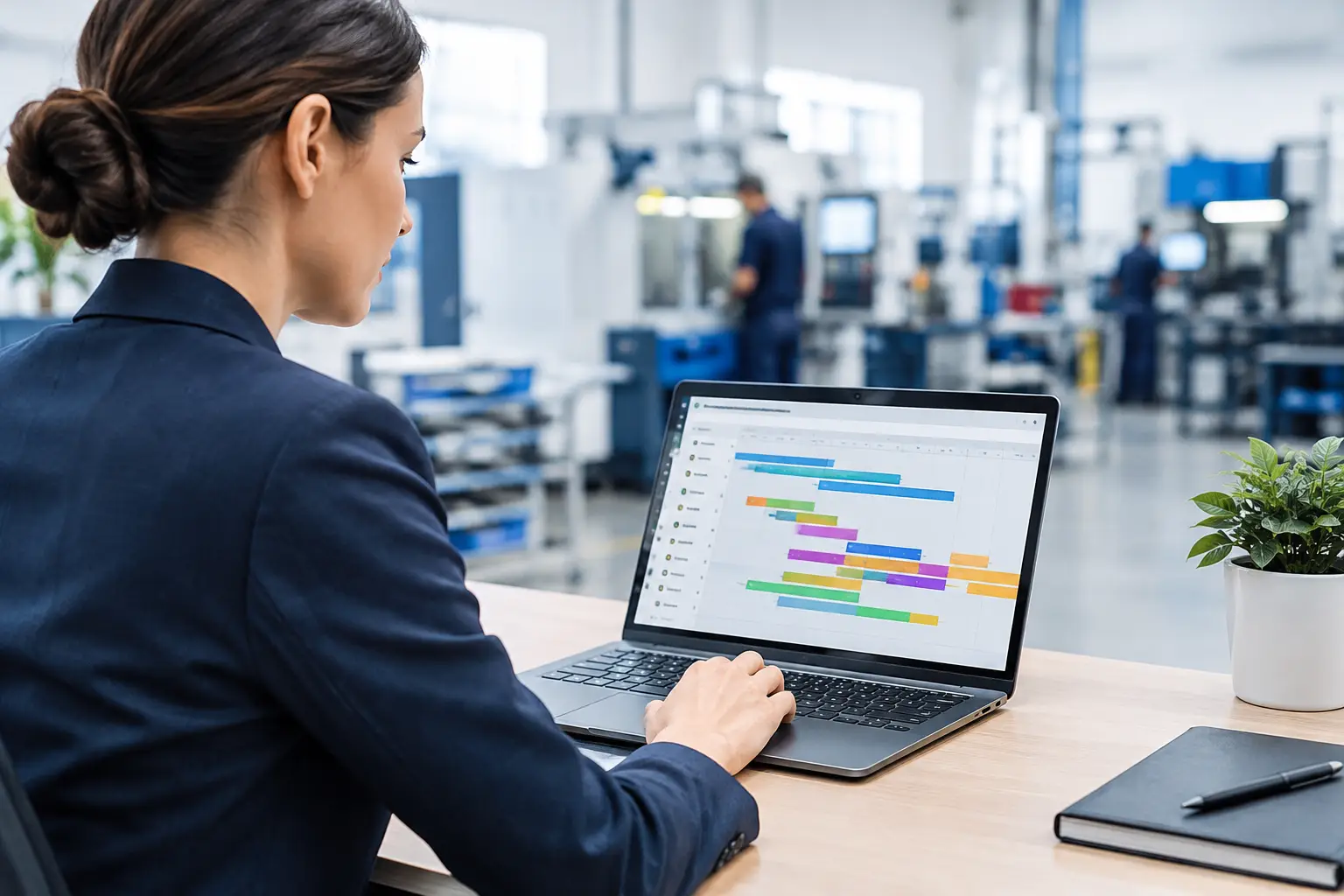 Beste Plantafel Software für die Fertigung