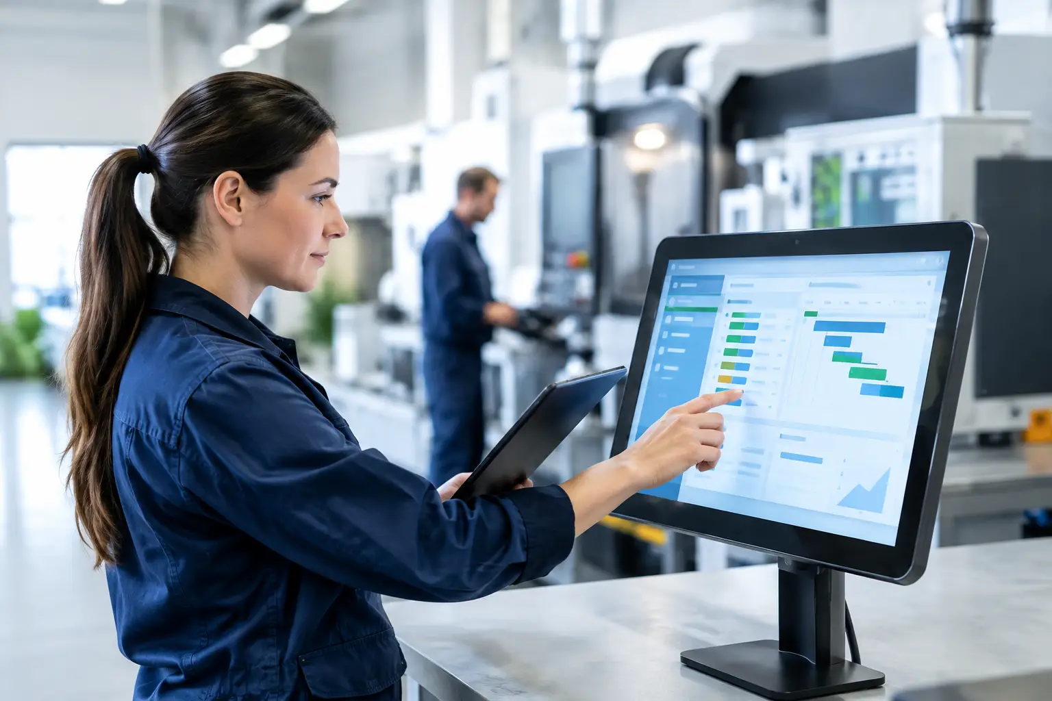 Praxistest digitaler Auftragssteuerung im Betrieb