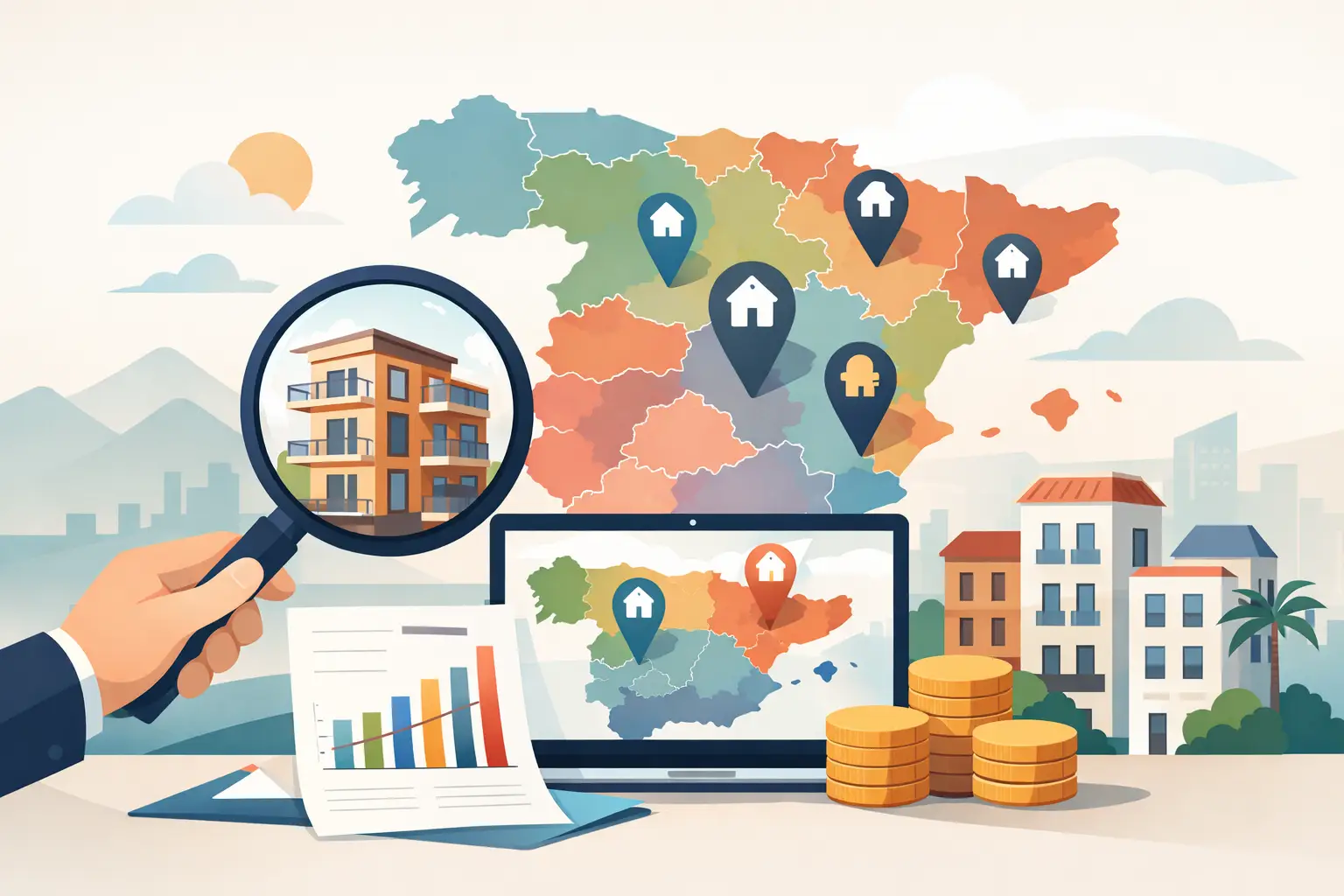 Compare Apartment Prices by Postcode in Spain