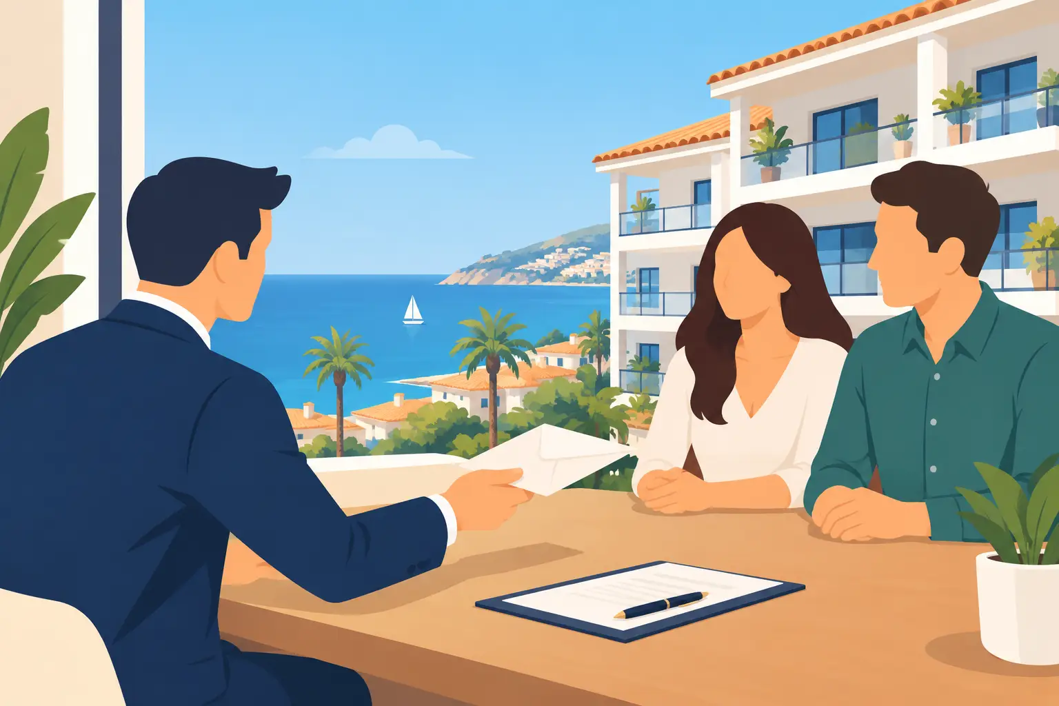 Buyer Offer Example for a Resale Flat in Spain