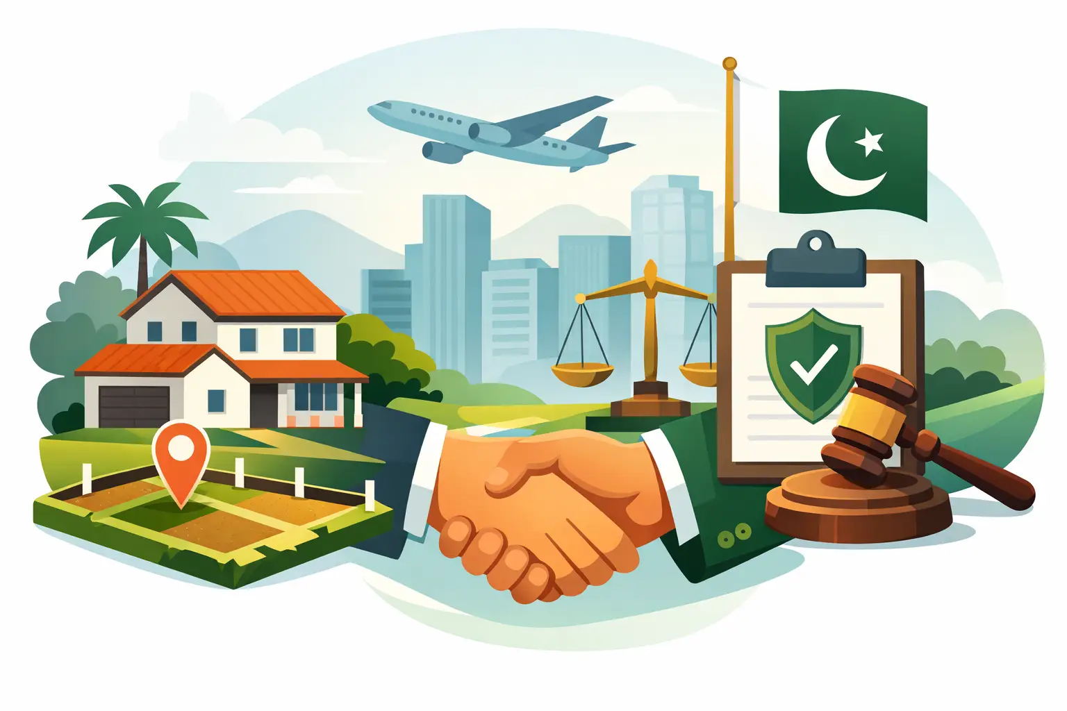 Land Grabbing Solutions for Overseas Pakistanis