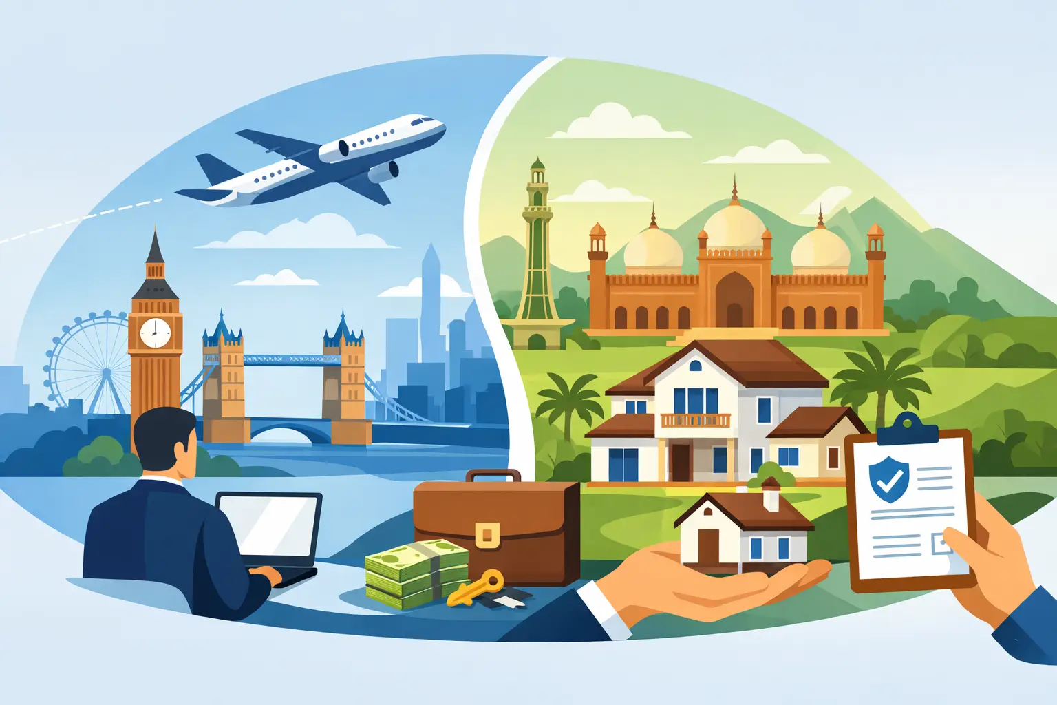 Buying Property in Pakistan from UK Safely