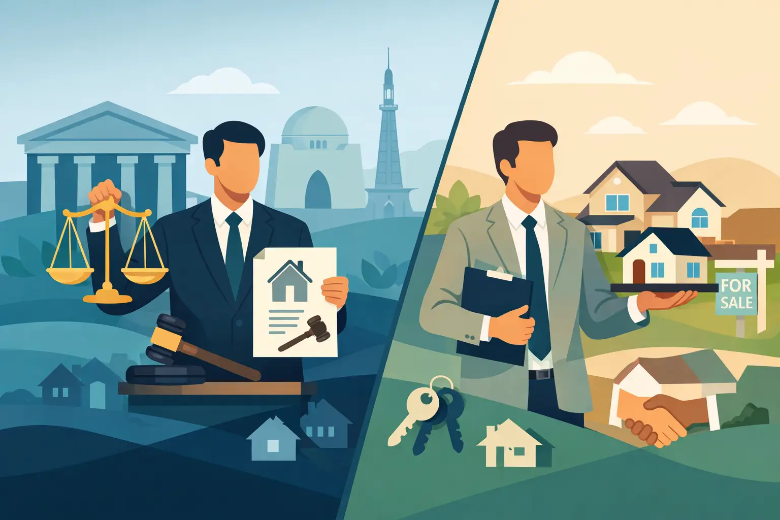 Property Advocate vs Estate Agent Pakistan