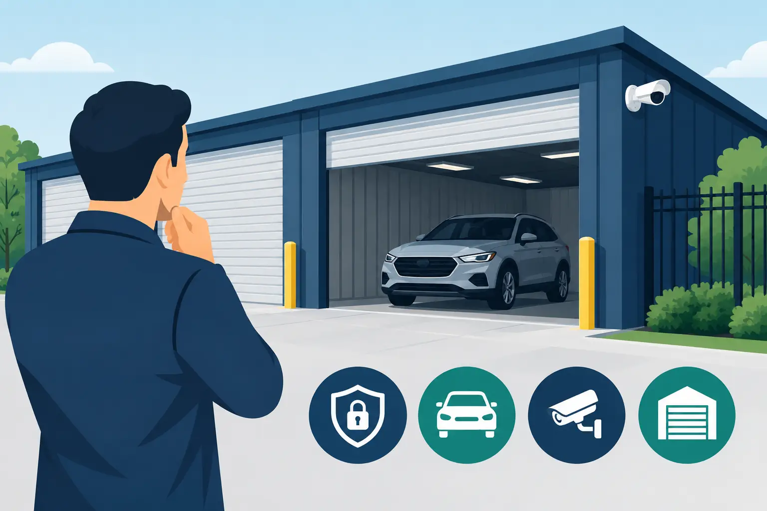 How to Choose Secure Vehicle Storage Properly