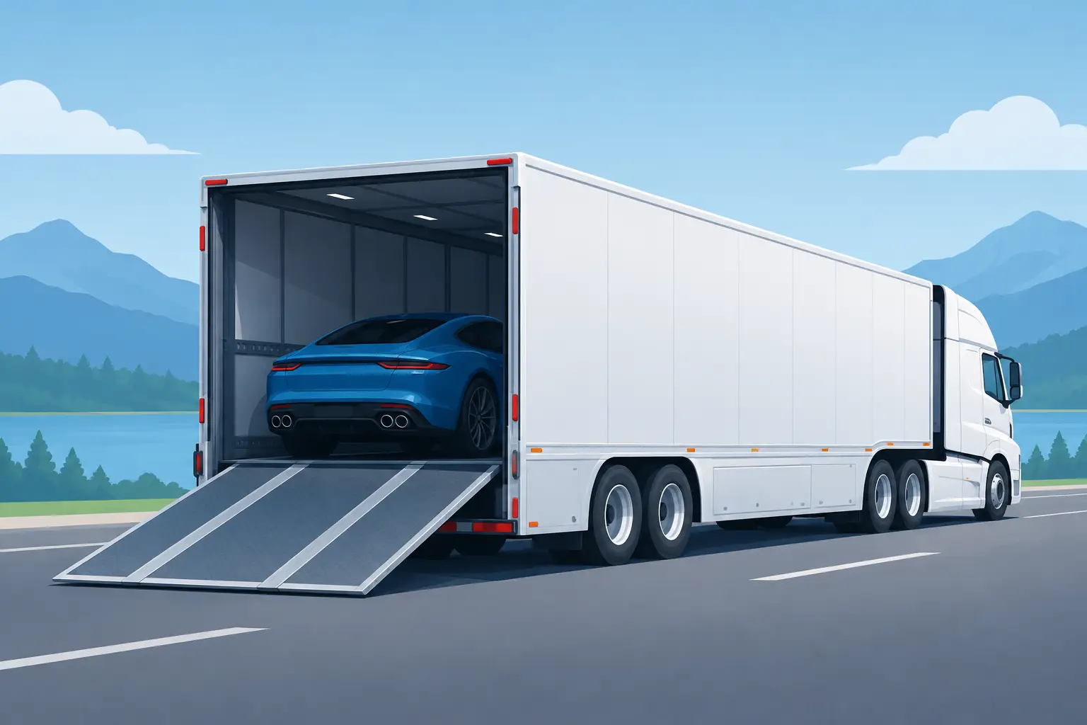 Your Guide to Enclosed Vehicle Transport