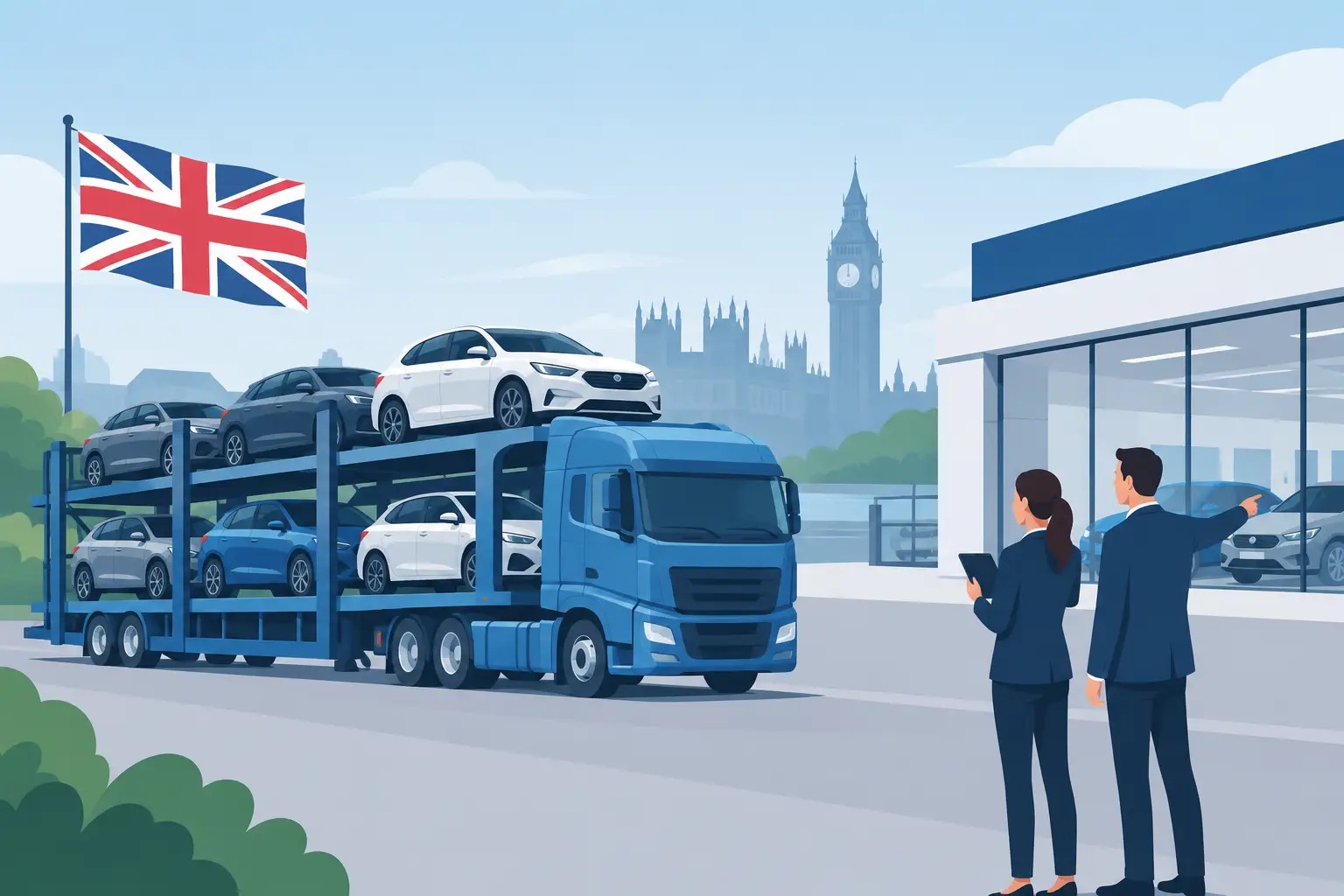 Guide to Dealership Vehicle Logistics for UK Teams