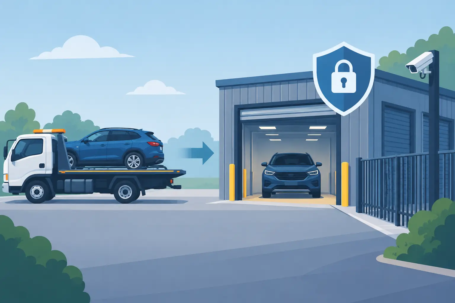 How Secure Vehicle Storage Works After Recovery