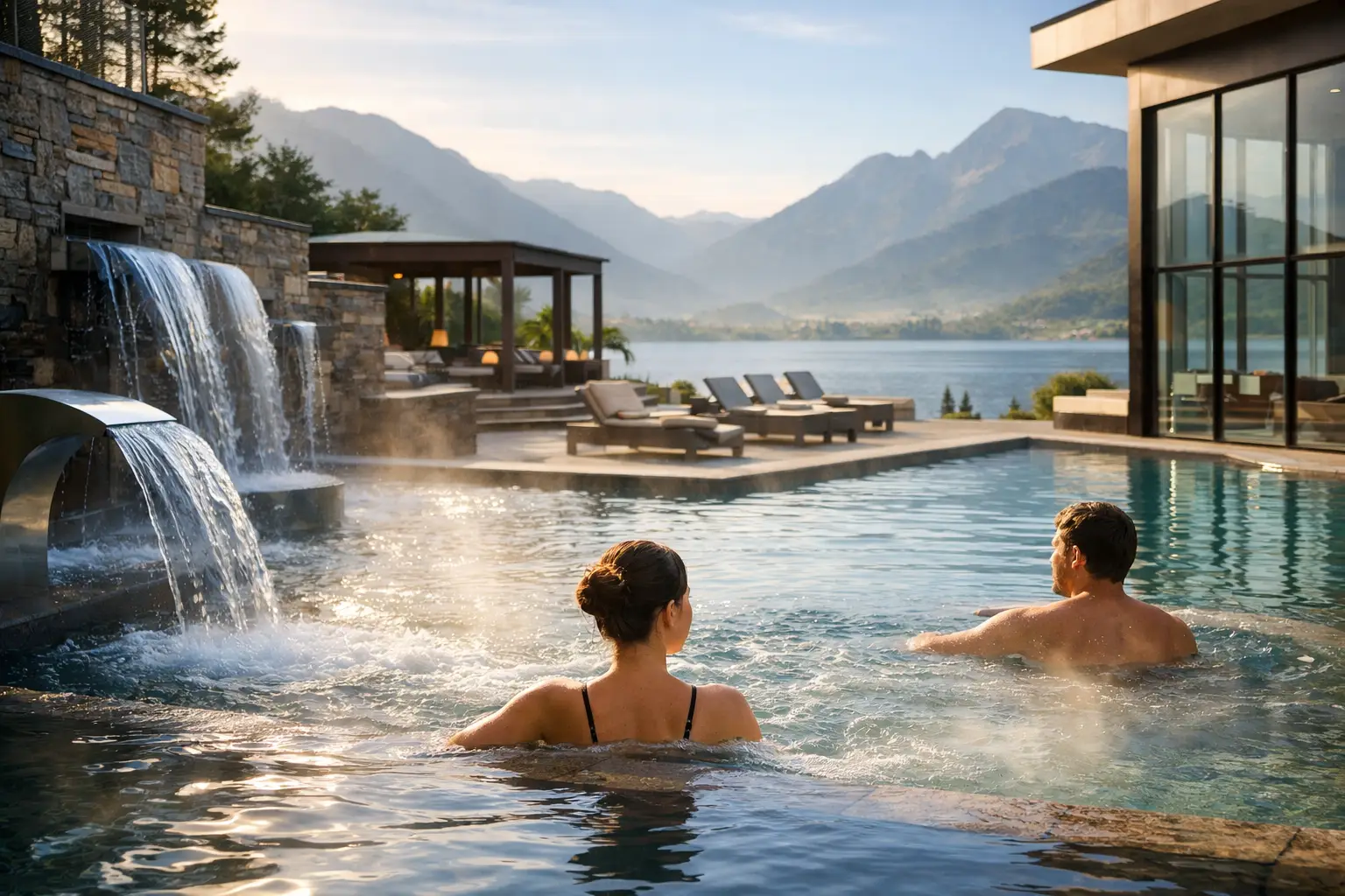 Thermal spa concept development per resort d'élite