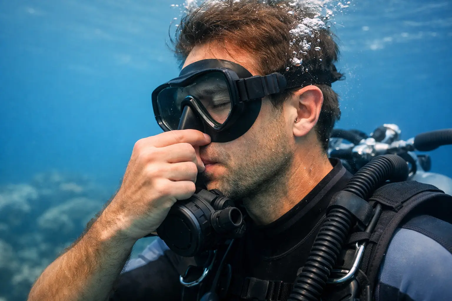 How to Equalize Scuba Ears Without Forcing It