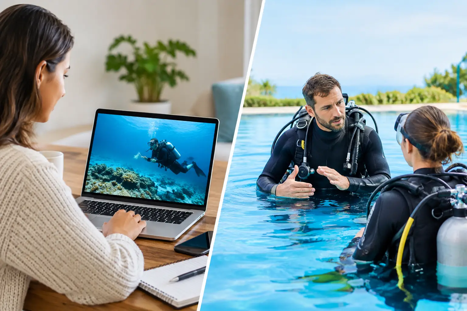 PADI eLearning Versus Classroom Training Compared