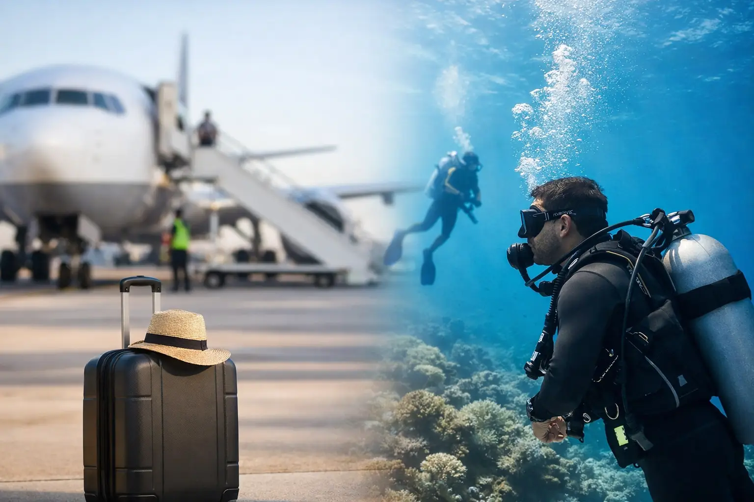 Is Diving Safe After Flying? What to Know