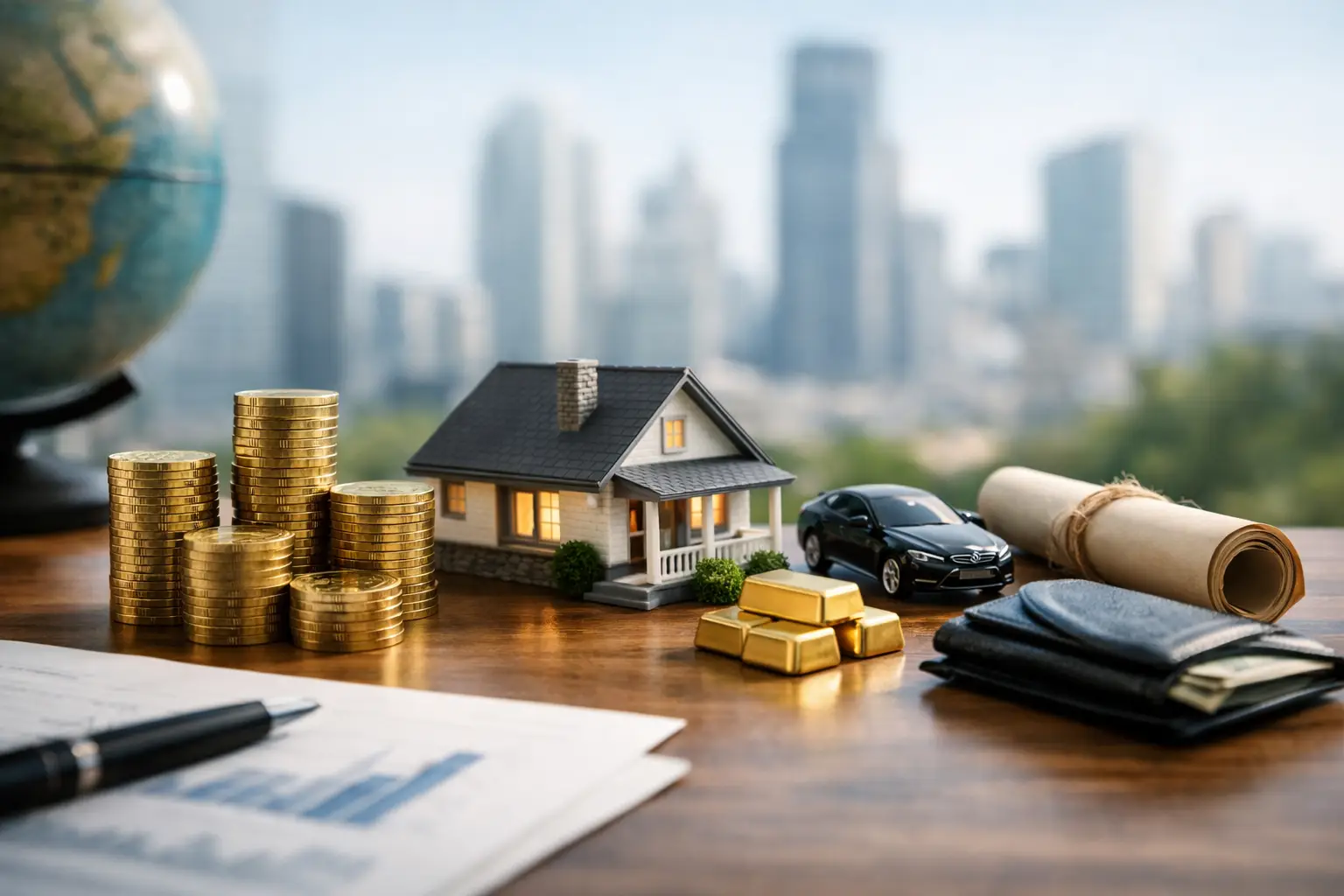 Build a Beginner Portfolio Using Real Assets