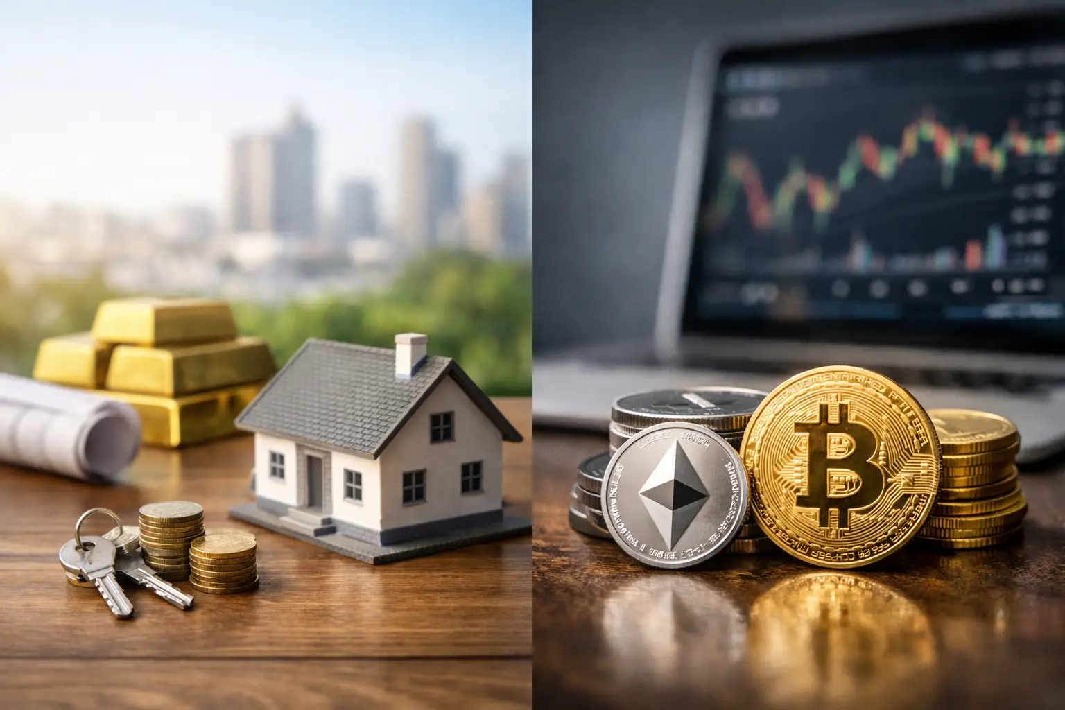 Real Assets vs Crypto: What Fits Your Goals?