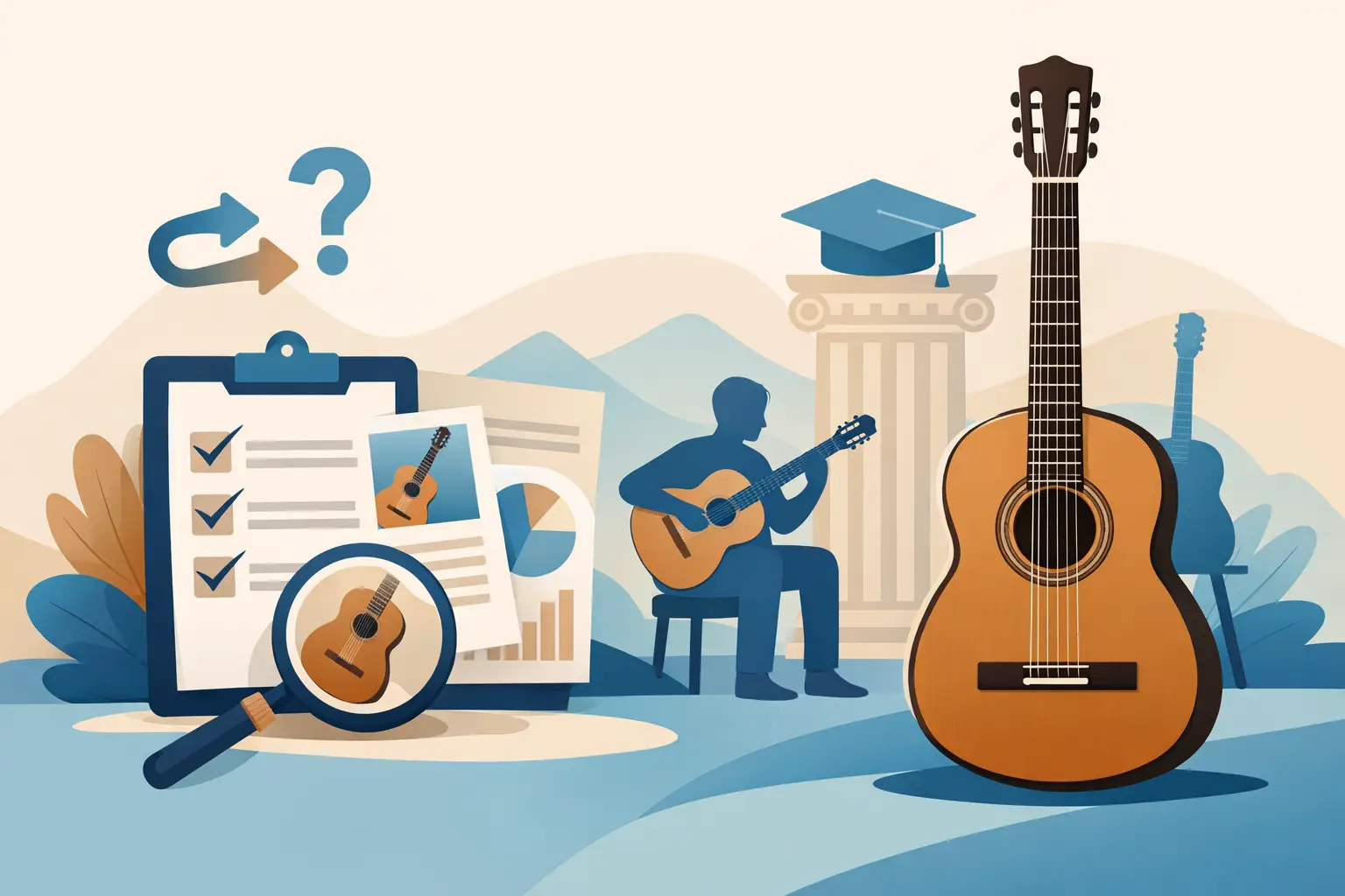 Corso chitarra classica da scegliere con criterio