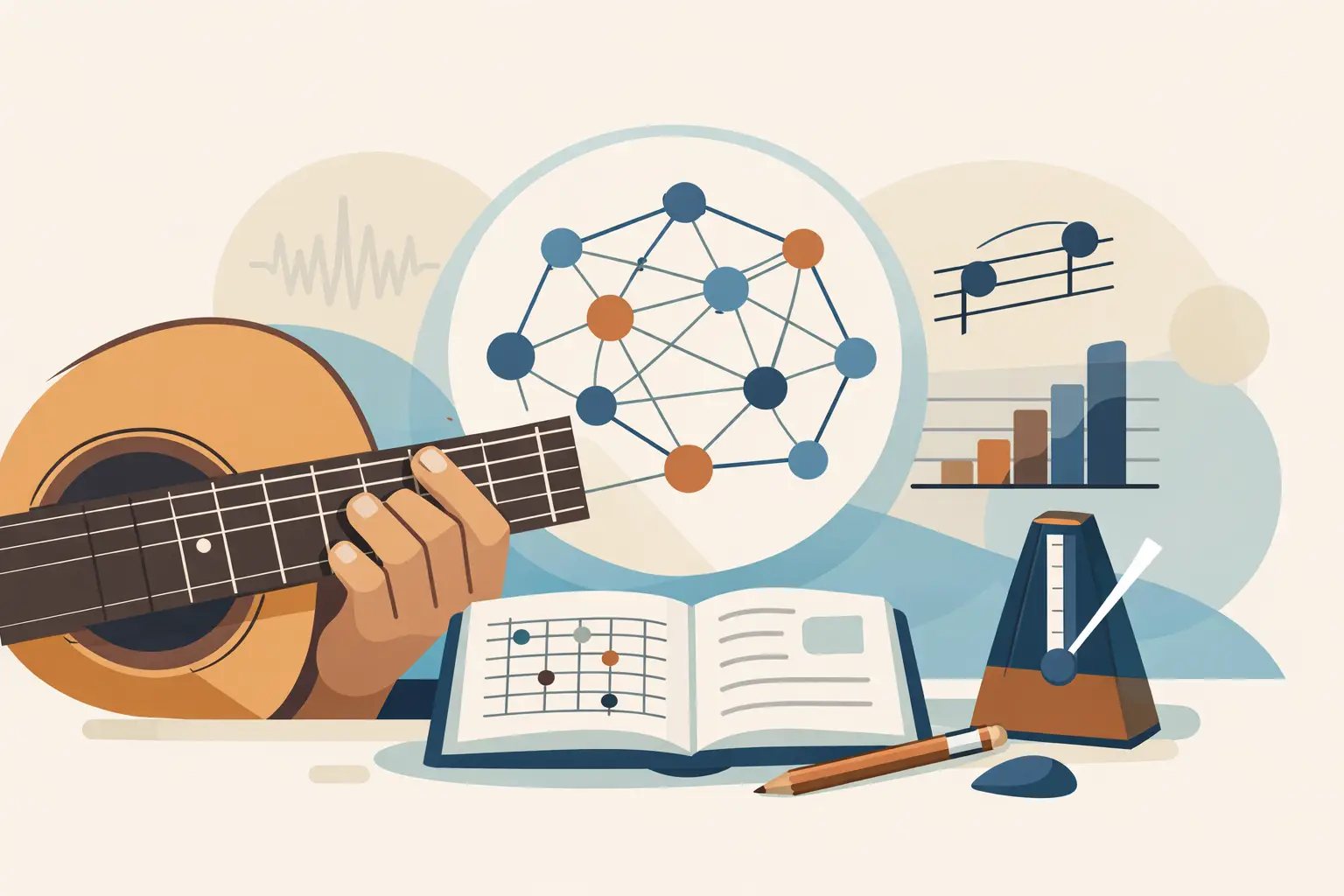 Esercizi intervalli chitarra: metodo utile