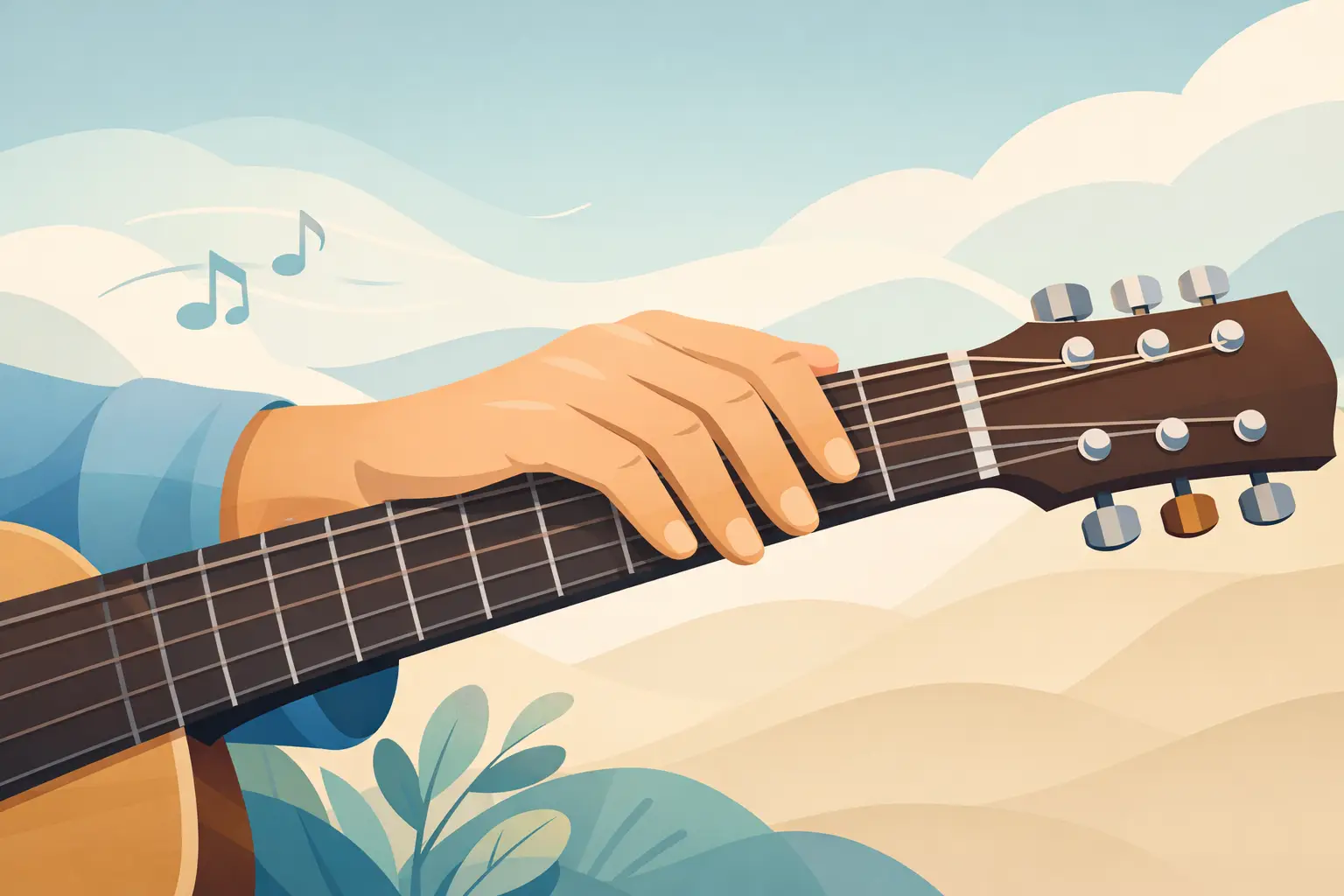 Come rilassare la mano sinistra sulla chitarra