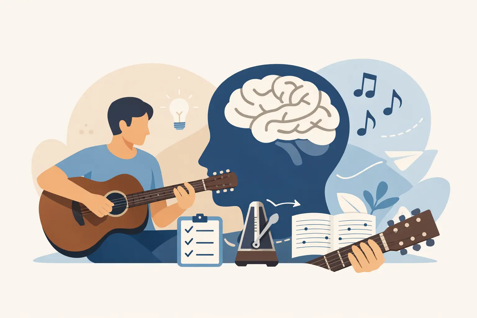 Come memorizzare un brano di chitarra bene