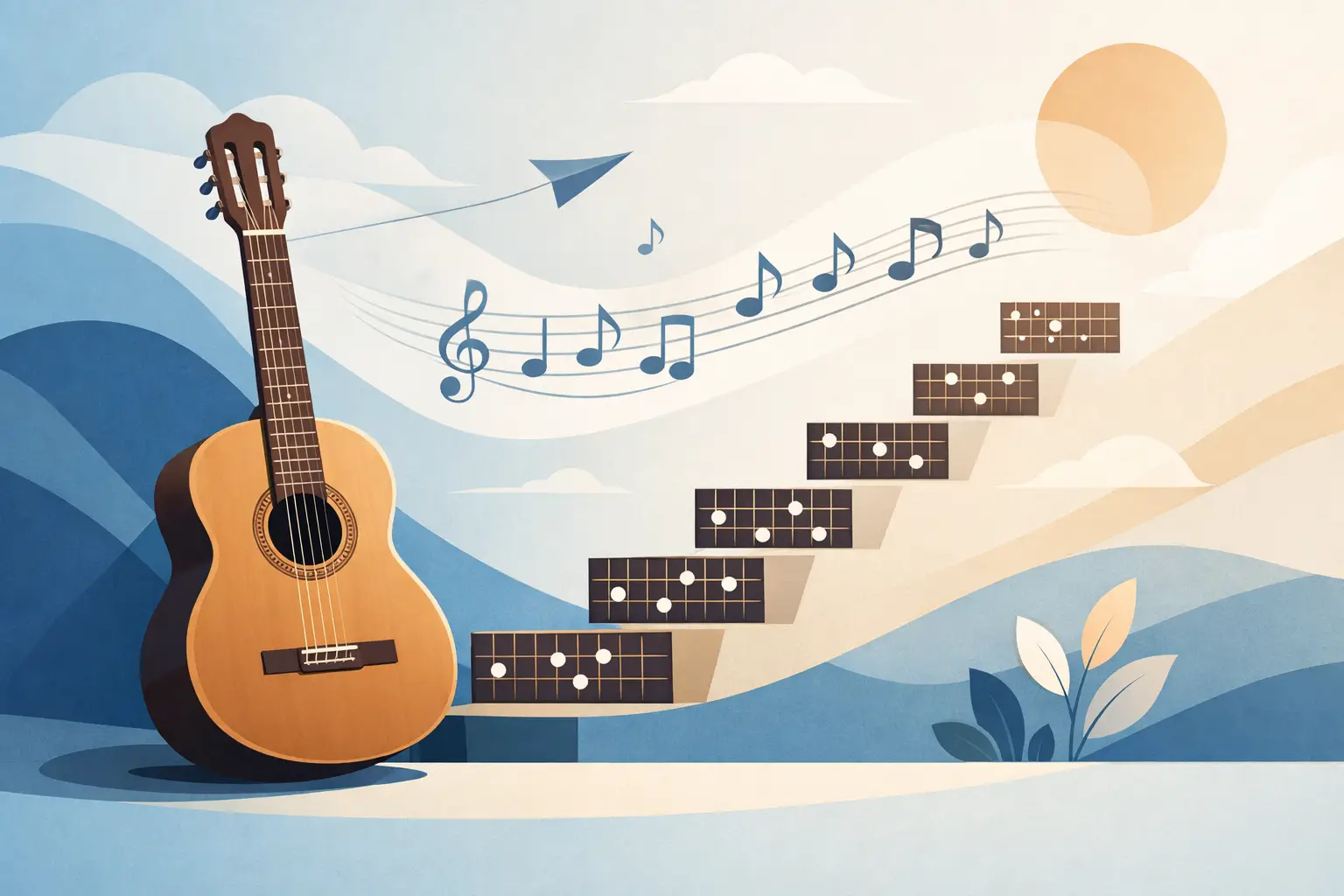 Scale maggiori chitarra classica: come studiarle