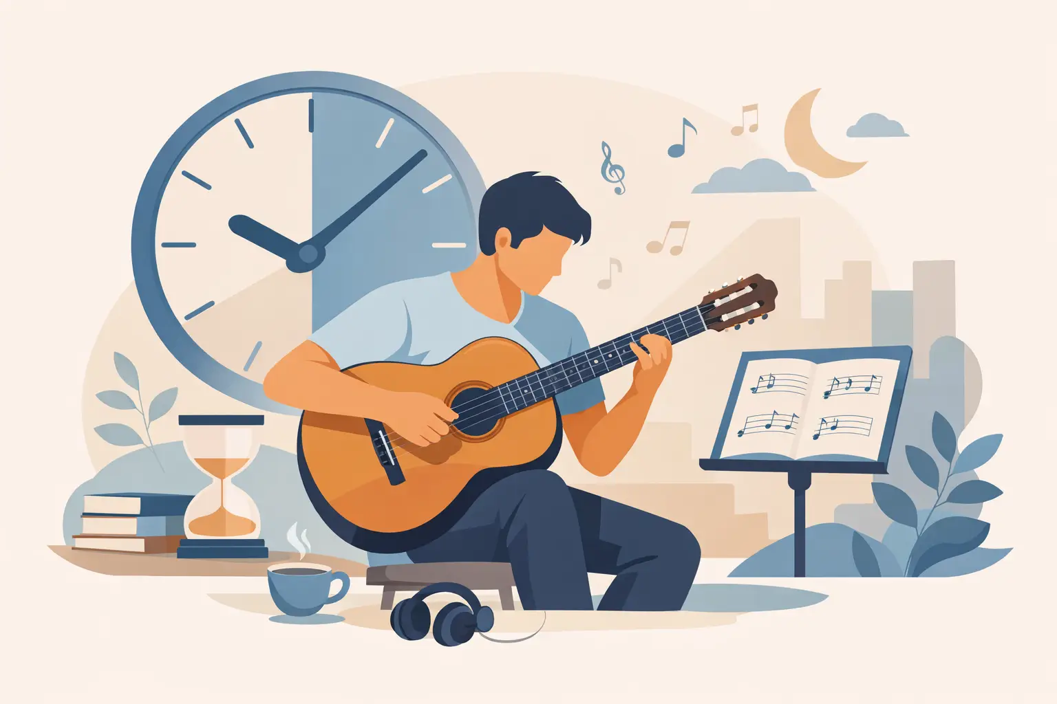 Quante ore studiare chitarra classica ogni giorno?