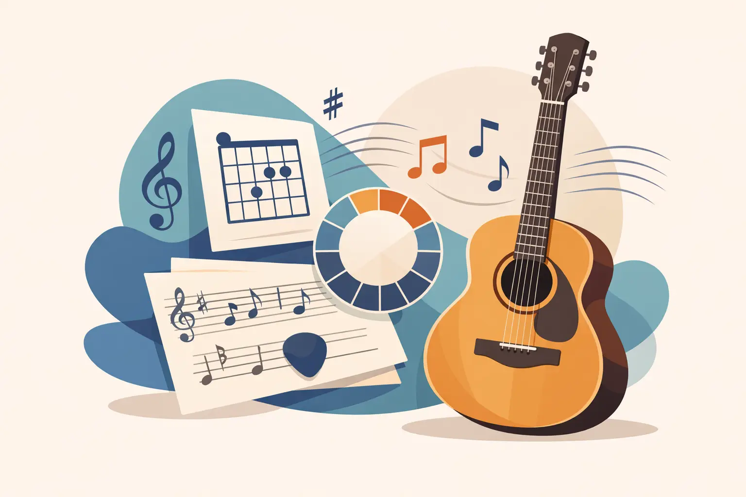 Teoria musicale per chitarra: cosa studiare
